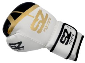 SZ Fighters - Боксови ръкавици изкуствена кожа Evo Victory - Gold