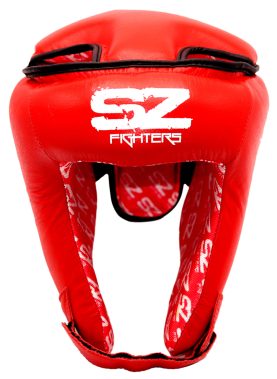 SZ Fighters - Каска за Муай Тай - Red