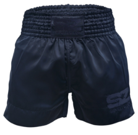 SZ Fighters – Шорти За Муай Тай И Кикбокс Classic – Black/Black