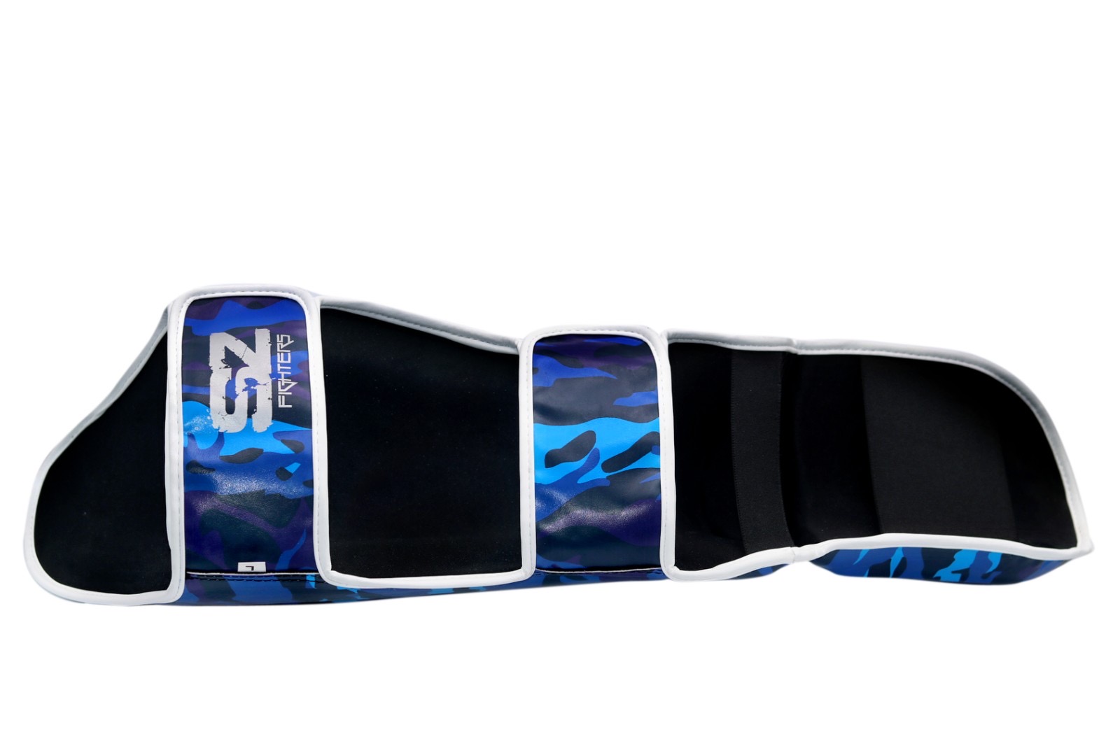 SZ Fighters - Тай Протектори за Крака Camo - Blue - Image 4