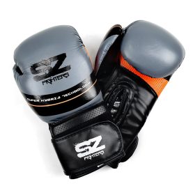 SZ Fighters - Боксови ръкавици изкуствена кожа - Thunder Grey