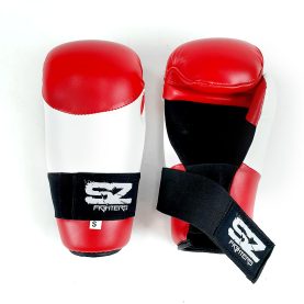 SZ Fighters - Отворени ръкавици за Таекуондо - Red