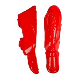 SZ Fighters - Тай Протектори за Крака Indigo - Red Matt