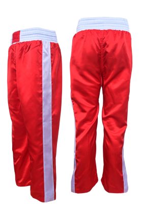 SZ Fighters – Панталони за карате и Кикбокс Classic – Red