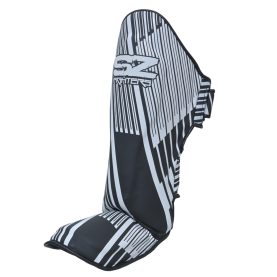 SZ Fighters - Тай Протектори за Крака Plasma 2.0 Black-White
