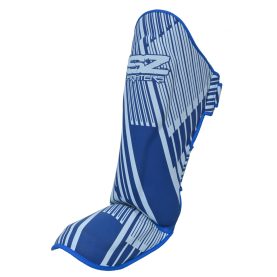 SZ Fighters - Тай Протектори за Крака Plasma 2.0 Blue-White