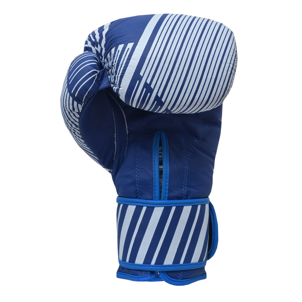 SZ Fighters - Боксови ръкавици естествена кожа - Plasma 2.0 Blue-White - Image 3